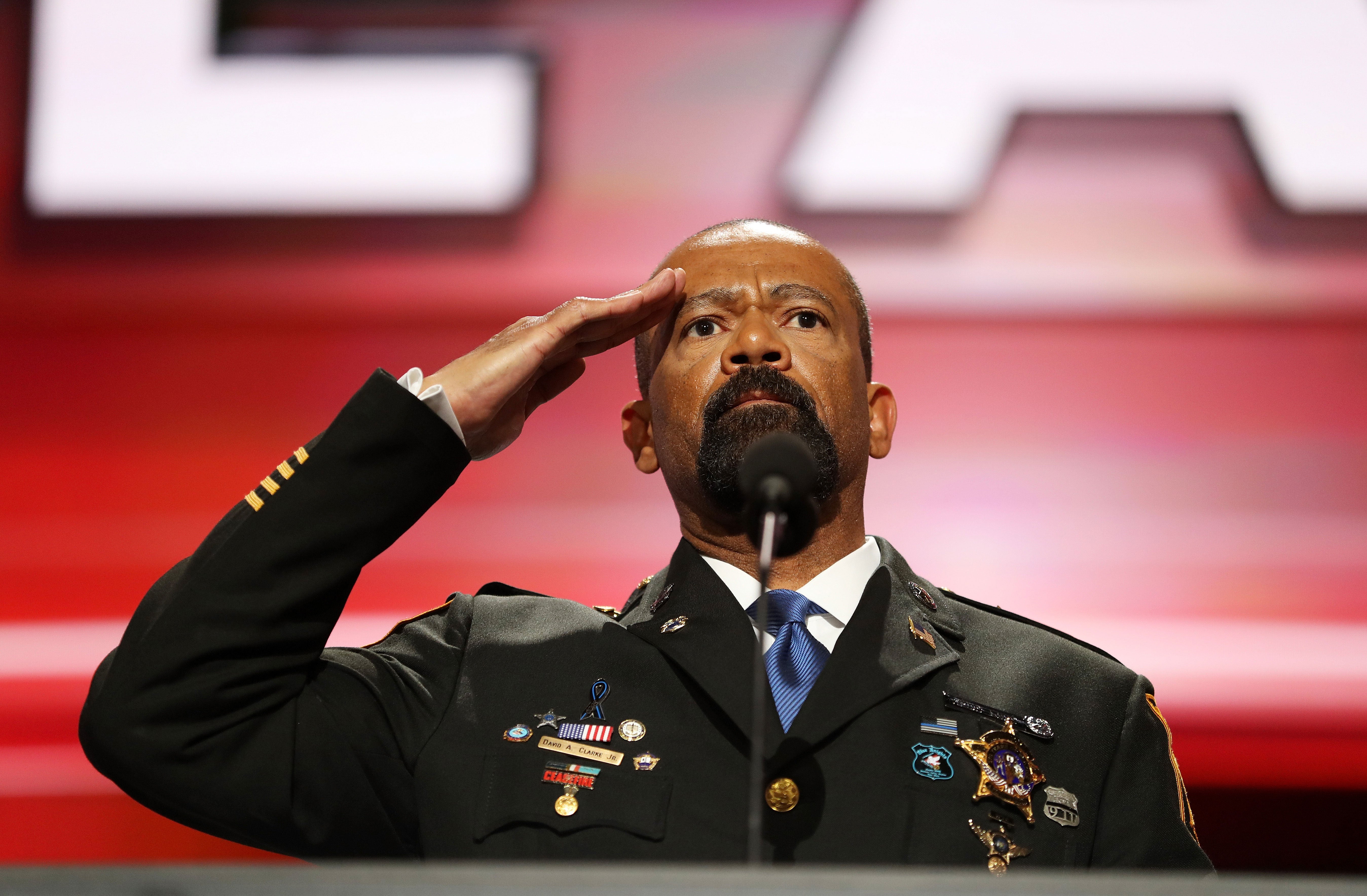 Controversial Milwaukee Sheriff Named 'Person of the Year' by Police Union 
