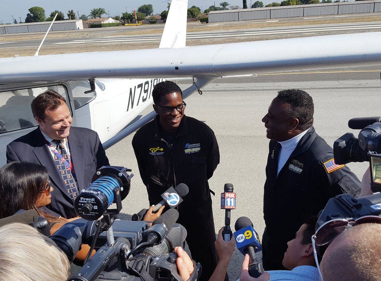 Isaiah Cooper Becomes The Youngest Black Pilot To Fly Across America
