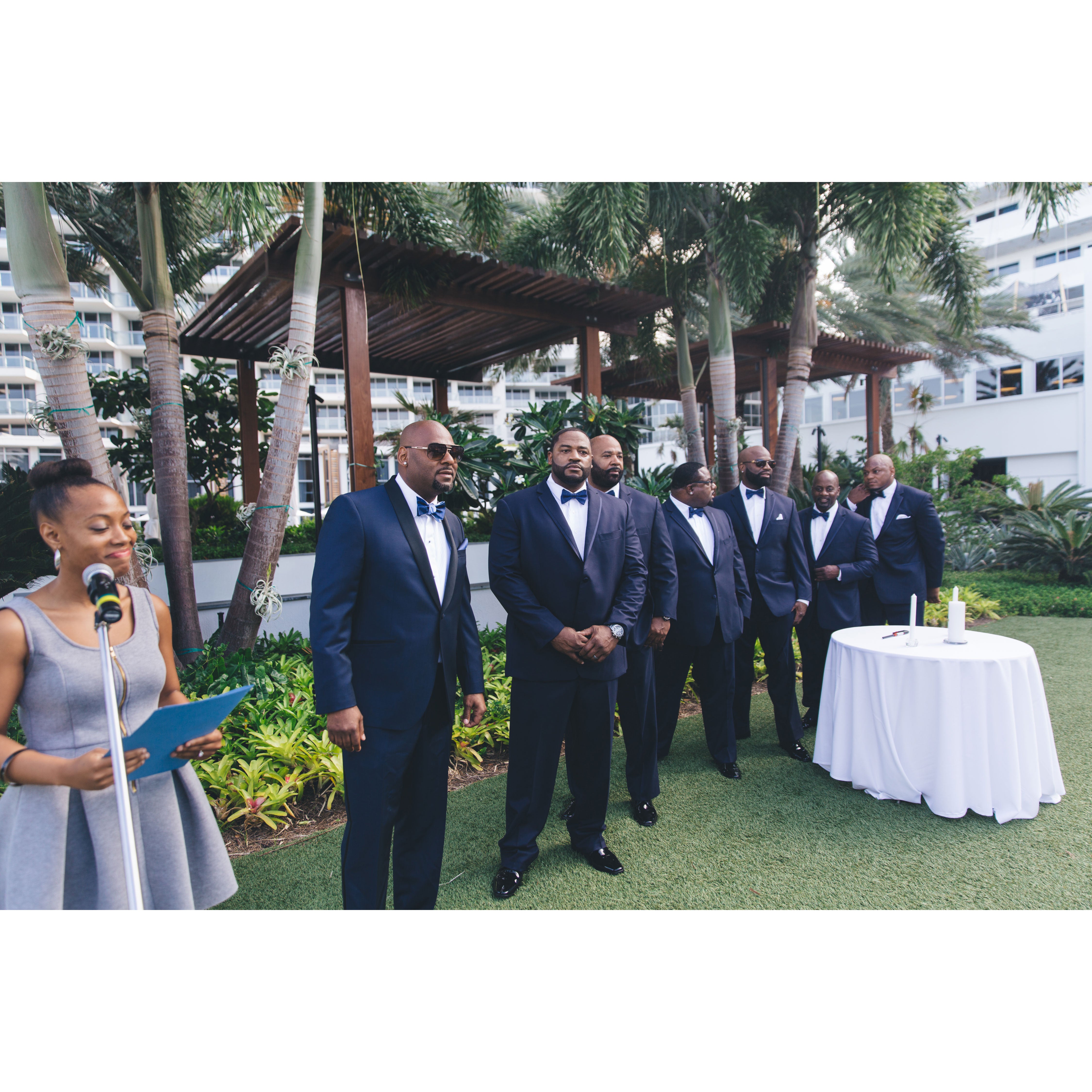 Bridal Bliss: April and Erick's  Miami Wedding
