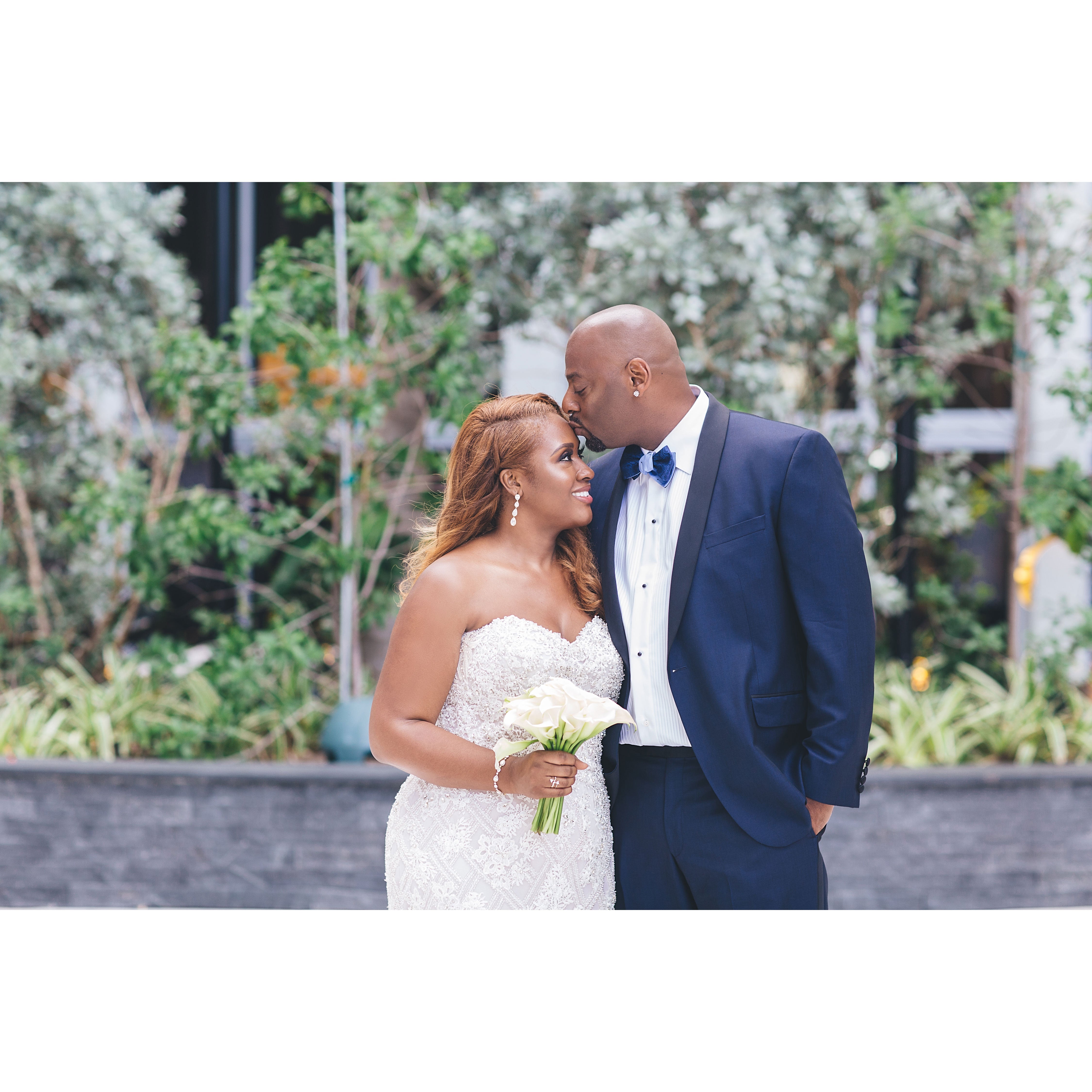 Bridal Bliss: April and Erick's Modern Love Story Began In a Convenience Store
