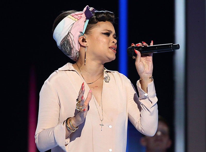 Andra Day Gives A Stellar Performance of 'Rise Up' At The DNC