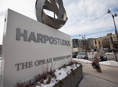 Oprah Winfrey Says Farewell to Harpo Studios in Chicago