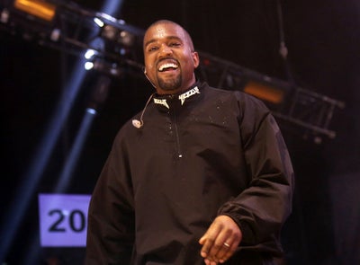 Kanye West Shouts Out Kim Kardashian’s Snapchat at Drake Concert