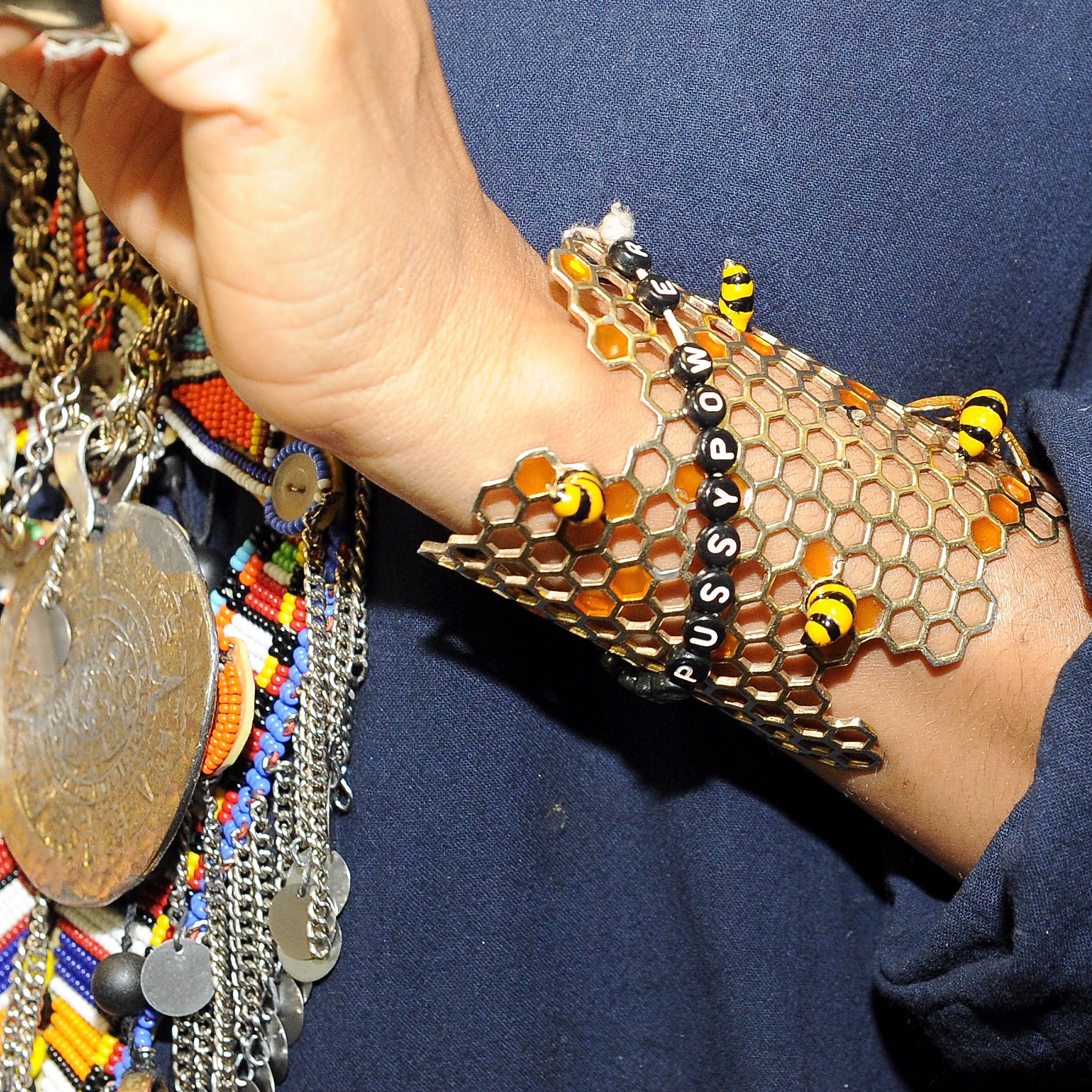 Erykah Badu's Arm Party Game Is Serious
