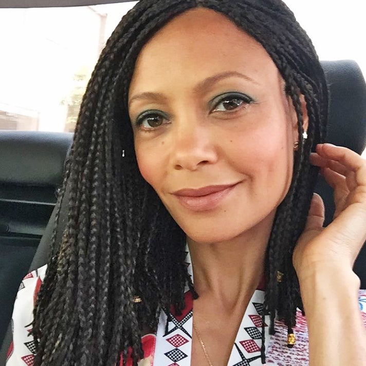#BlackBeauty of the Day: Thandie Newton's Box Braid Bob Is Everything
