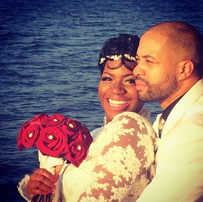 Fantasia and Her Hubby Celebrate First Wedding Anniversary With Romantic Dinner