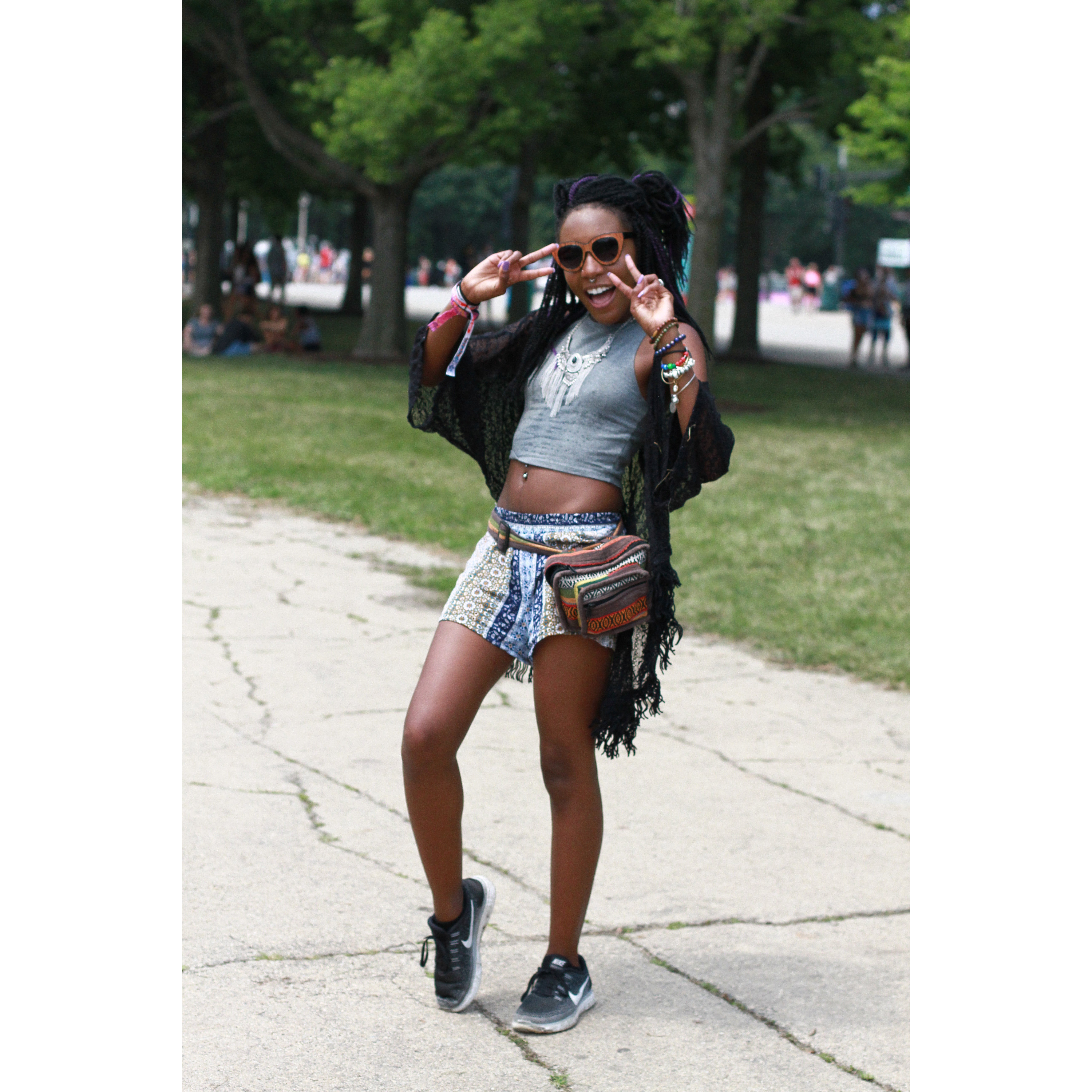 Here’s All the Most Stylish Black Women at Lollapalooza 2016
