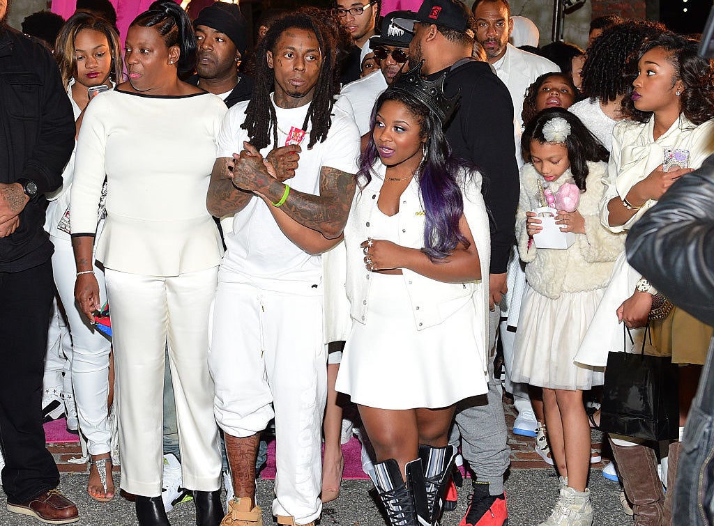 Lil Wayne Stays by Toya and Reginae's Side After Family Tragedy
