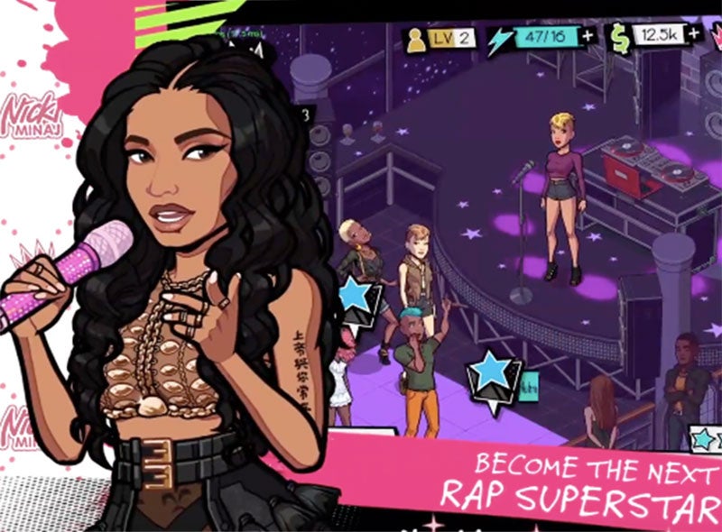 Check Out This Preview for Nicki Minaj's New Mobile Game
