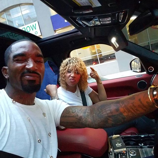 8 Super Cute Photos Of J.R. Smith and His Wife Jewel Smith
