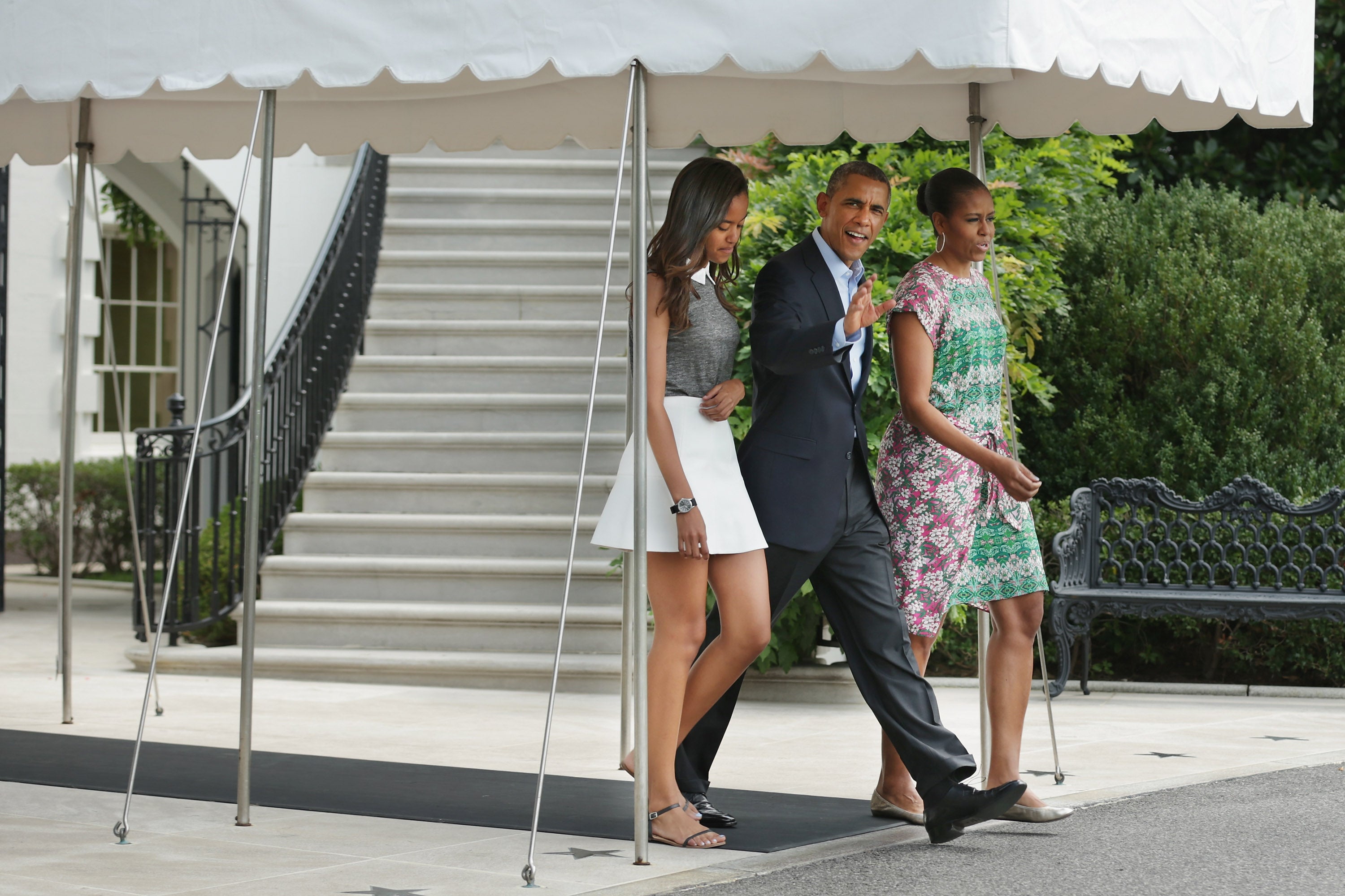 The Best Pics of The Obamas' Summers in Martha's Vineyard
