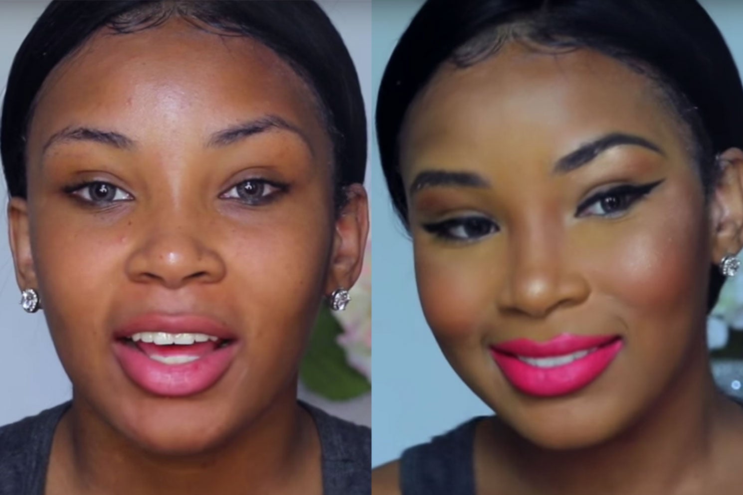 Watch This Beauty Vlogger Create a Full Look With Just Her Fingers
