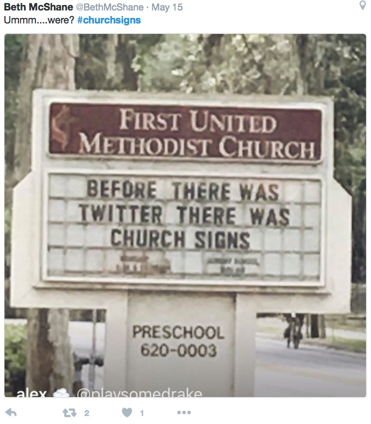 The 31 Funniest Church Signs Ever
