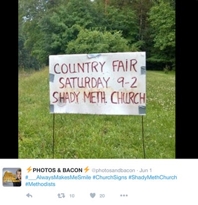 The 31 Funniest Church Signs Ever