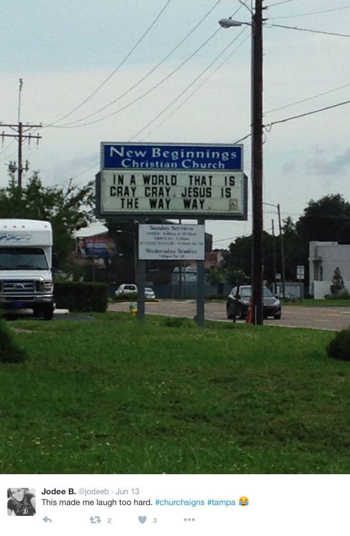 The 31 Funniest Church Signs Ever
