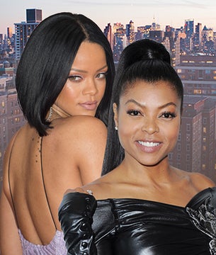 Get Your Hair Laid like Rihanna and Face Beat Like Taraji
