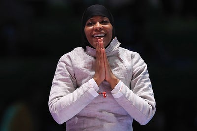 Ibtihaj Muhammad Makes History As The First Woman to Compete and Place for Team USA Wearing a Hijab