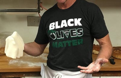 New Mexico Restaurant Under Fire for Selling ‘Black Olives Matter’ Merchandise