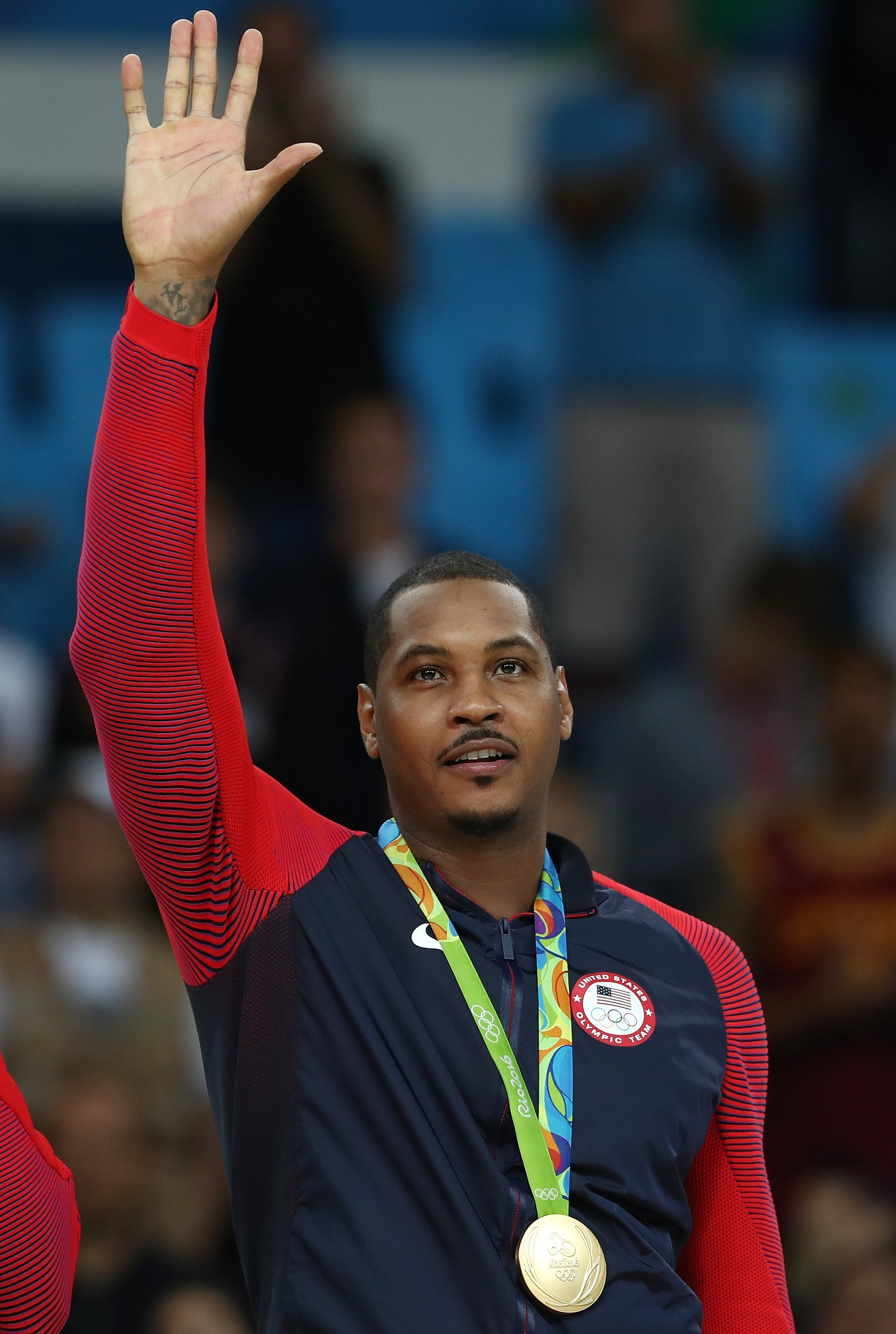 Carmelo Anthony Says Goodbye to Team USA After Winning Third Gold Medal at Olympics
