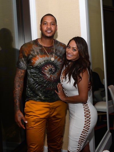 Look How Proud La La Is of Husband Carmelo Anthony for Bringing Home Gold