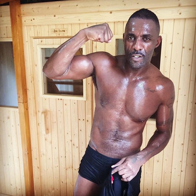 Idris Elba's Shirtless Workout Selfie Is All of The Monday Motivation You Need