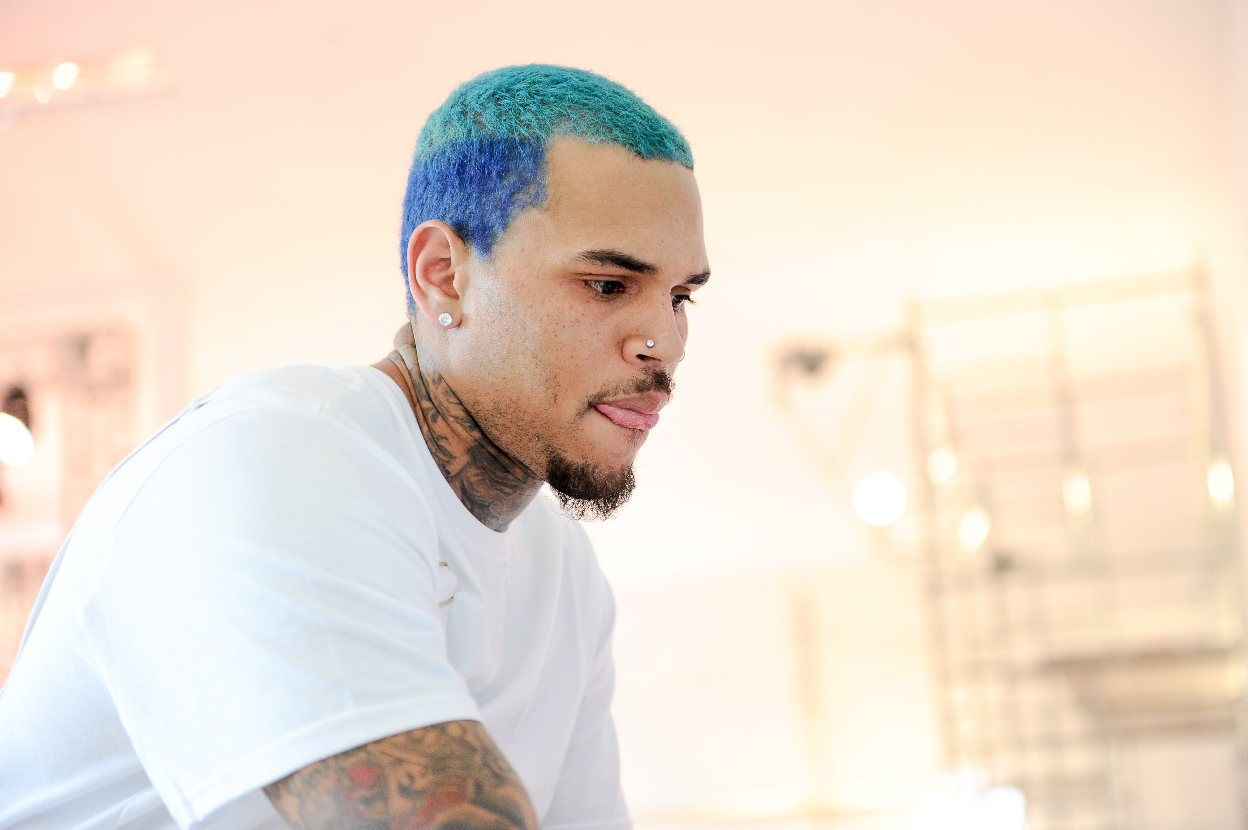 Chris Brown Drops His DMX Challenge Video And Fans Are Shocked By His Crazy  Hairstyles  Celebrity Insider