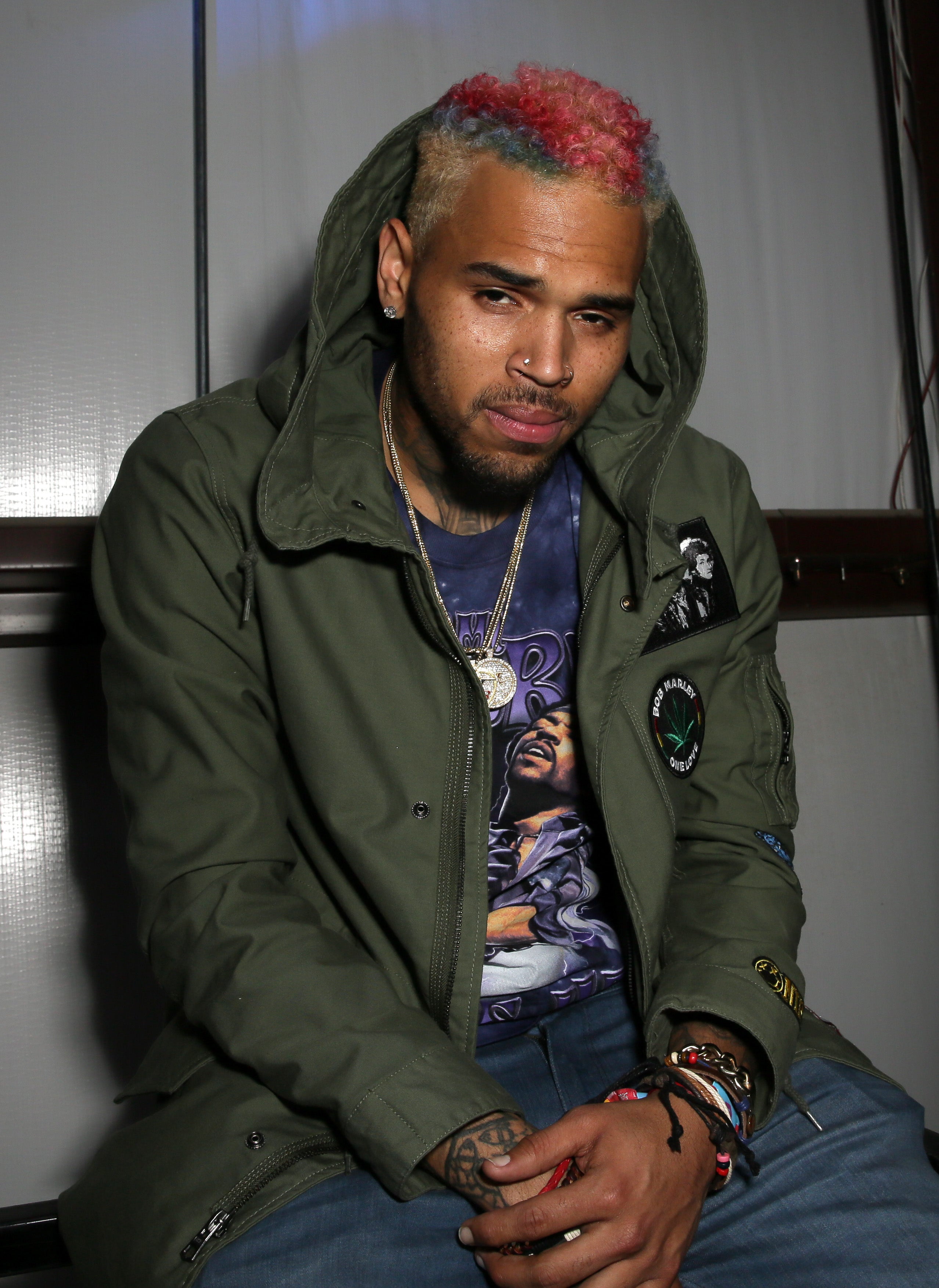 Check Out Chris Brown's Wild Hair Evolution
