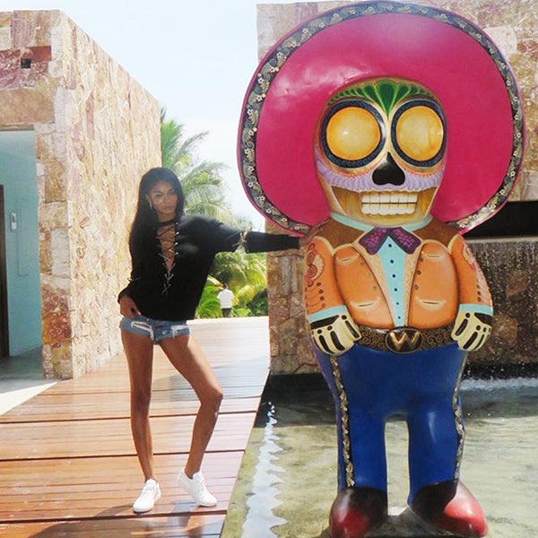 Chanel Iman's Fabulous Mexican Getaway

