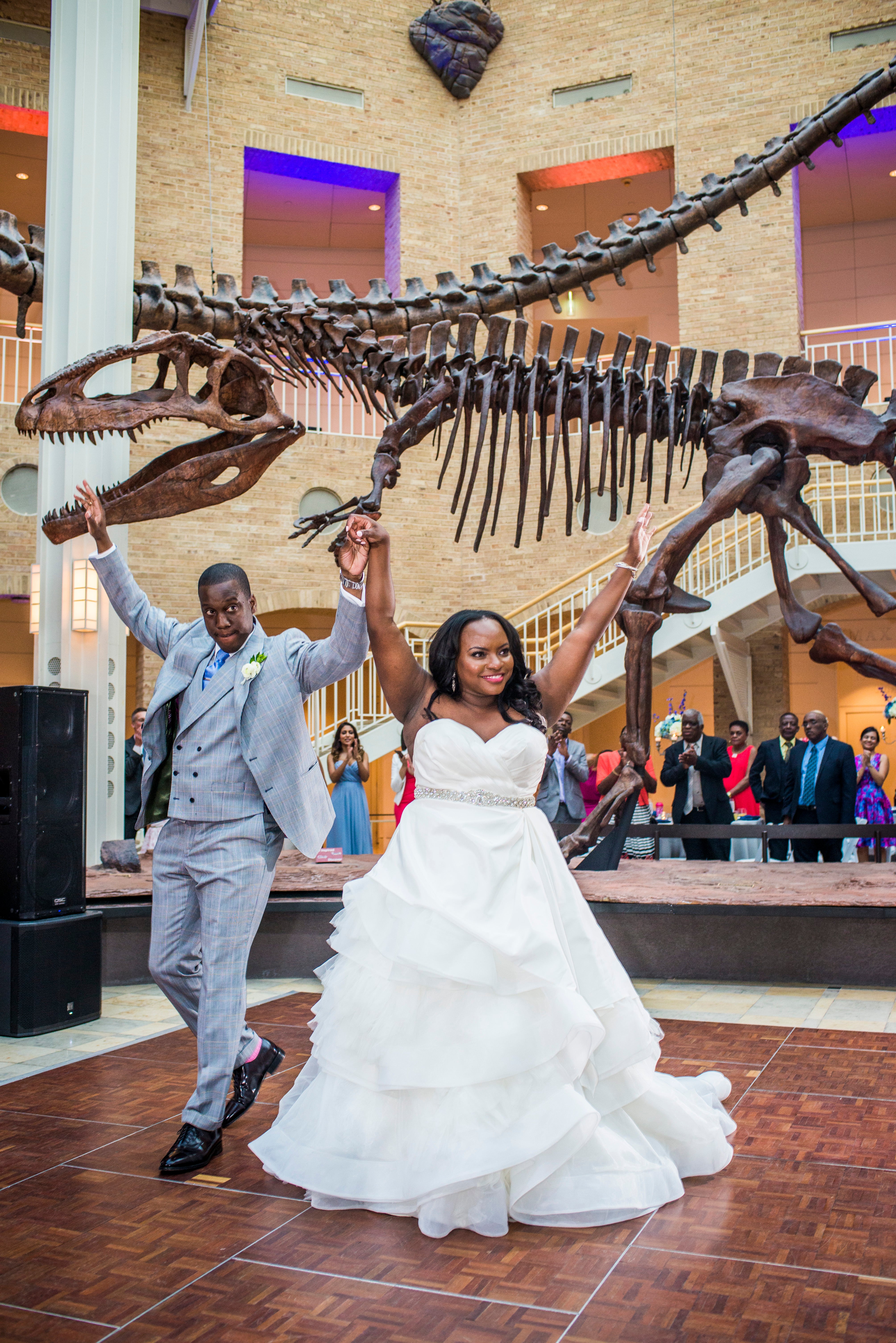 Bridal Bliss: Dionne and Maurice's Atlanta Museum Wedding Was Everything
