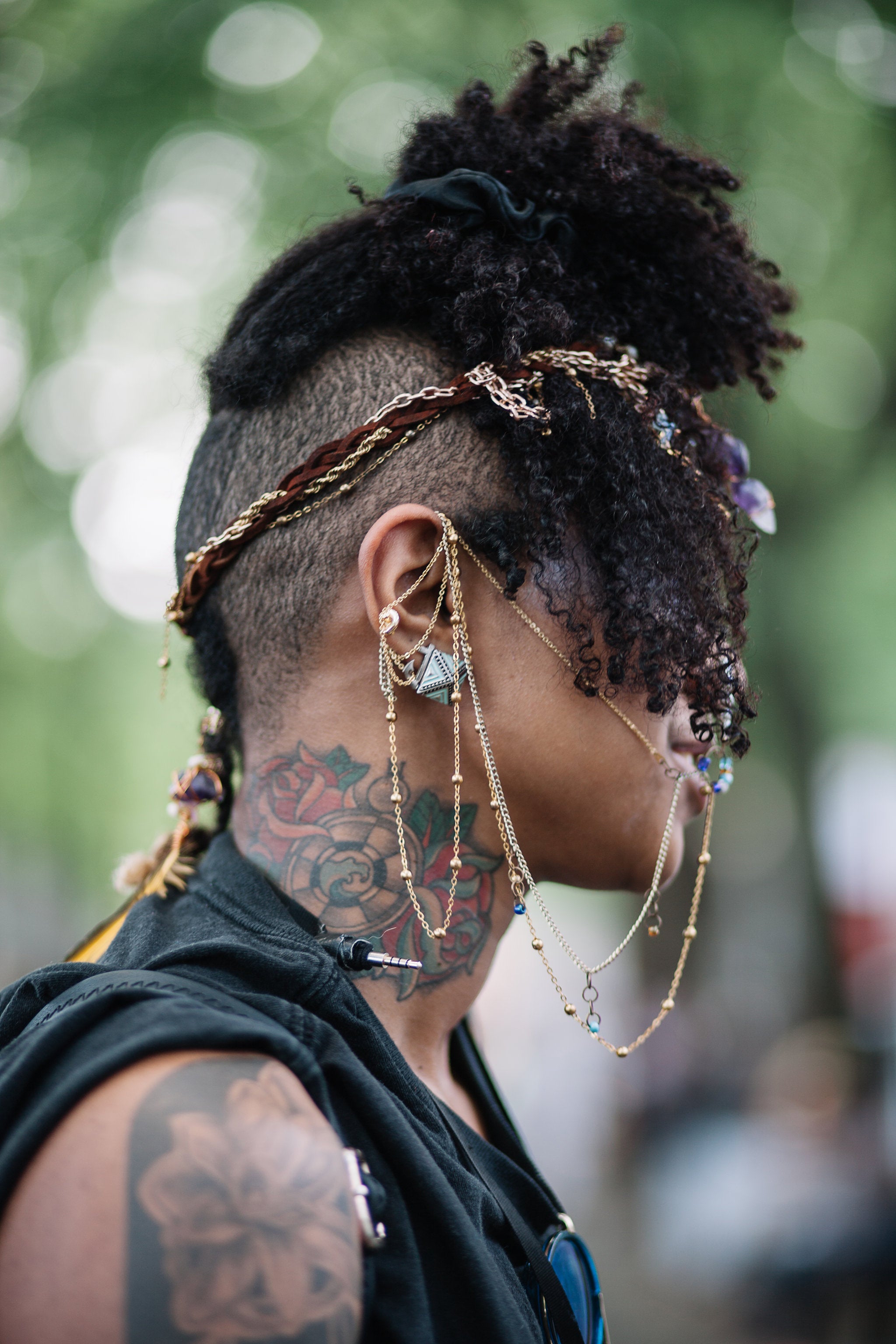 All The Most Glorious Hairstyles at AFROPUNK
