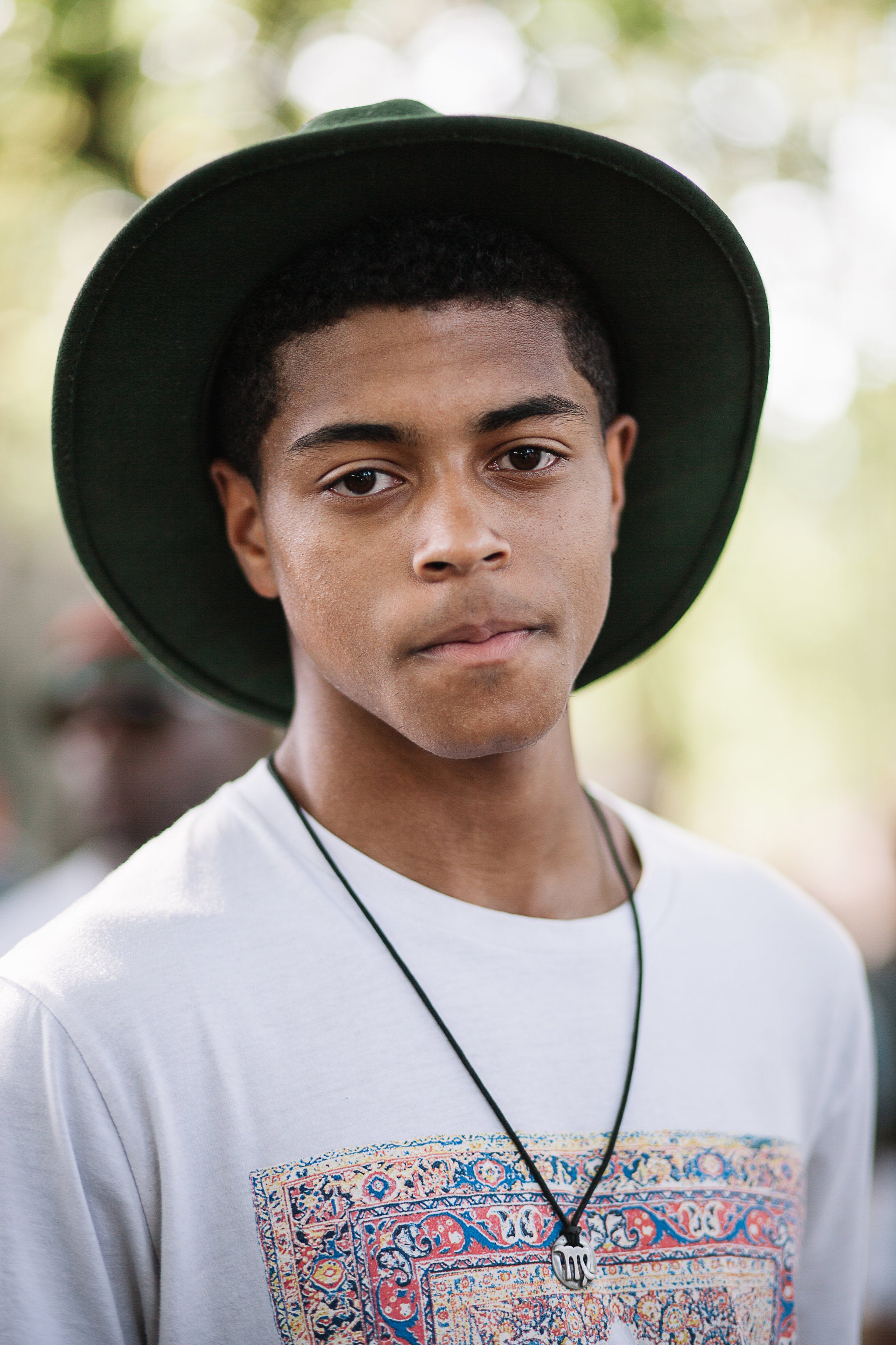 Beautiful Black Men Sporting The Coolest Hairstyles at AFROPUNK
