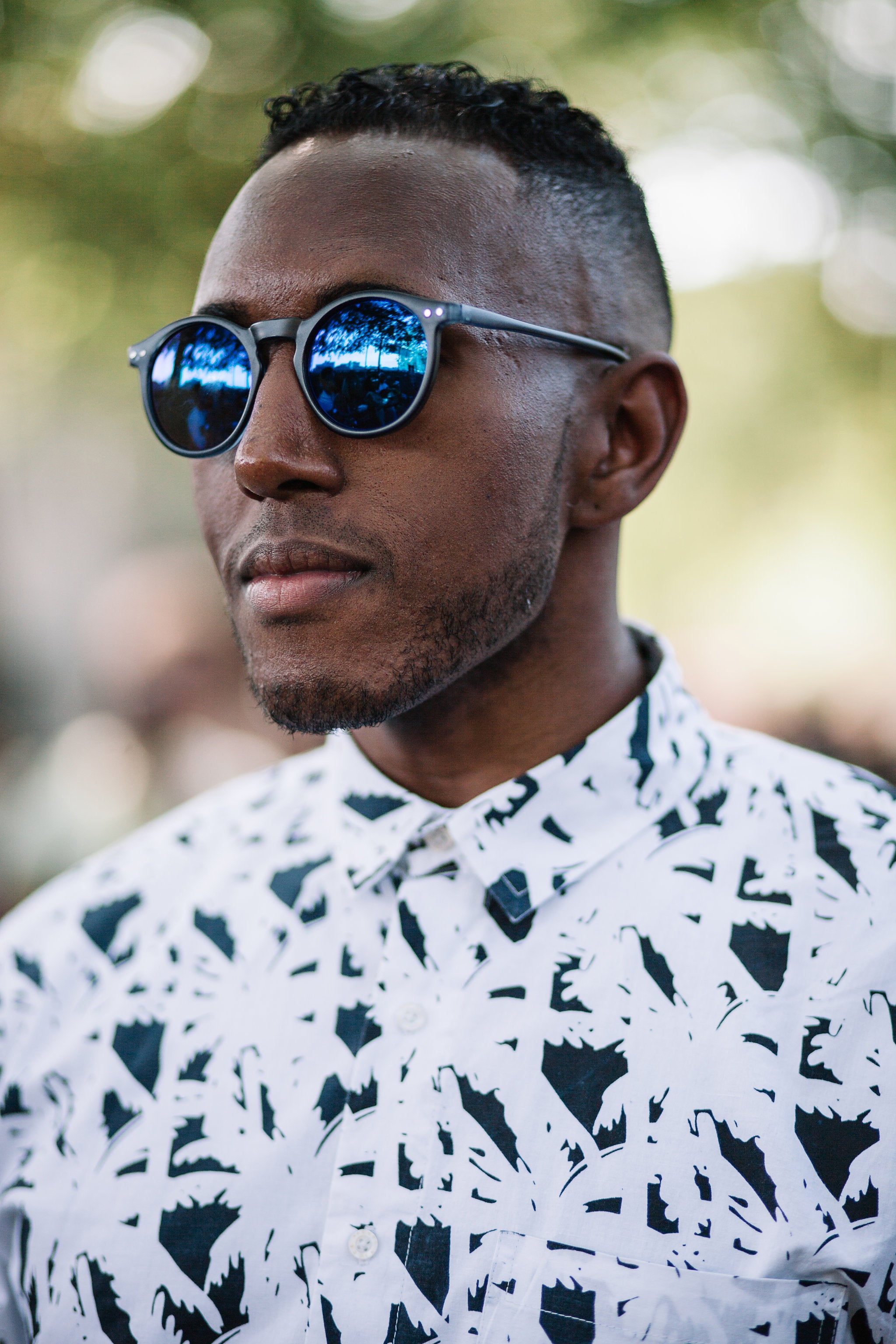 Beautiful Black Men Sporting The Coolest Hairstyles at AFROPUNK
