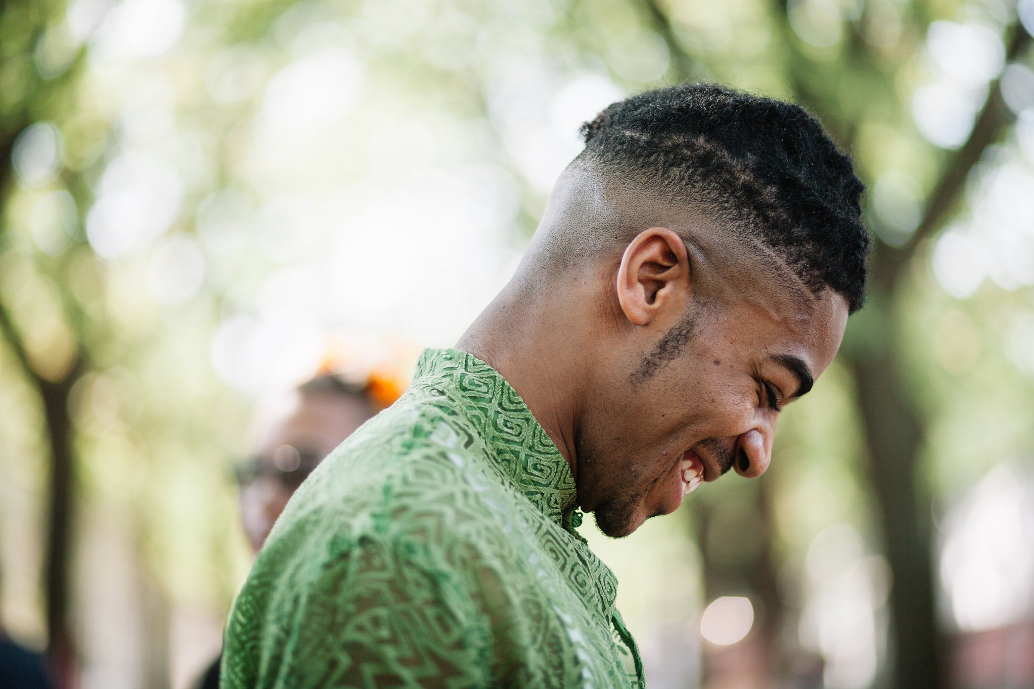 Beautiful Black Men Sporting The Coolest Hairstyles at AFROPUNK
