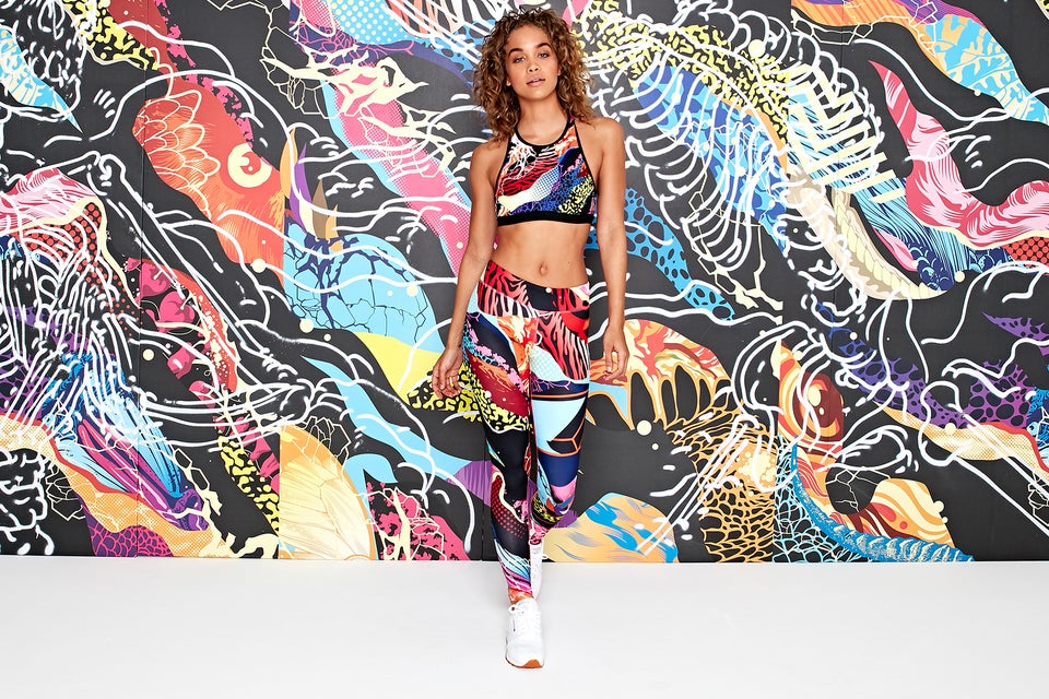 Jasmine Sanders Strikes a Pose for Reebok And Tells Us About Her Stylish Life