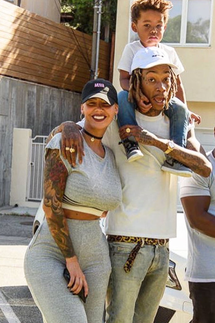 Funny Guy: Amber Rose & Wiz Khalifa's Son Just Made His Parents Laugh Uncontrollably 