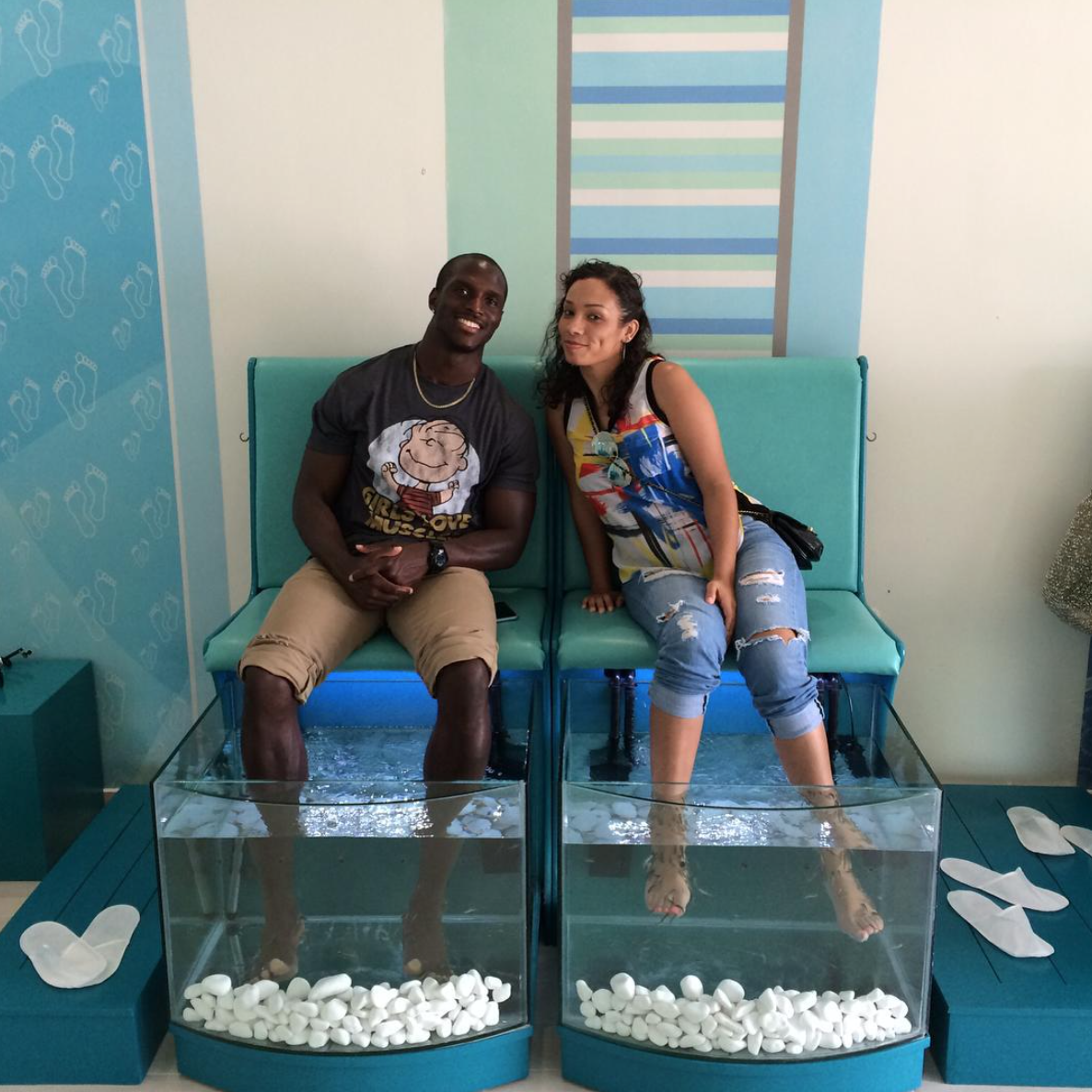 14 Times The NFL'S McCourty Twins and Their Wives Are So Cute
