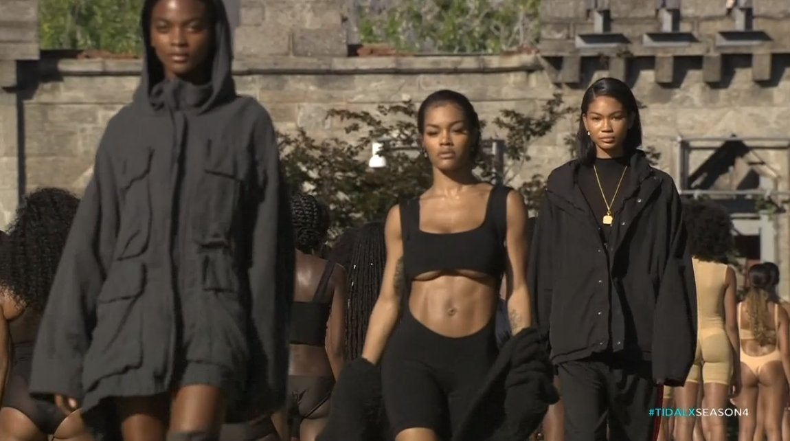 Teyana Taylor Stomped Her Way Through the Yeezy Season 4 Fashion Show and Obviously Slayed
