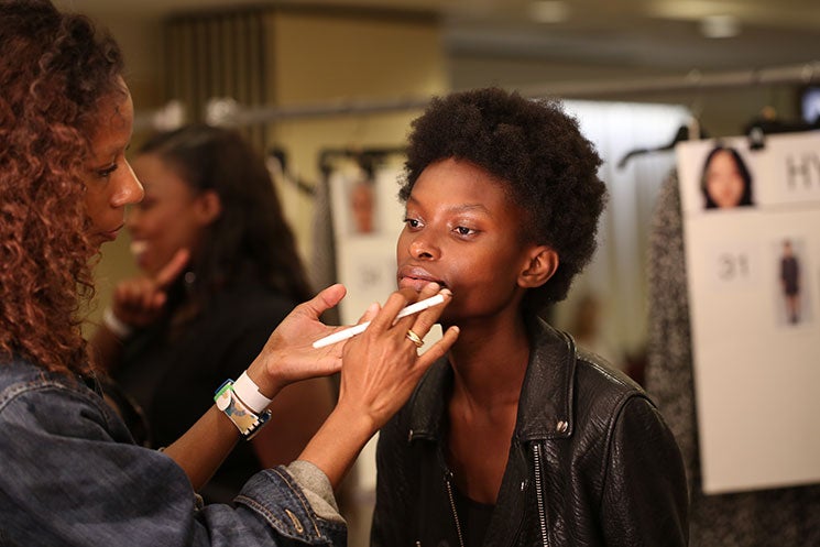 This NYFW Backstage Beauty Hack Takes Less Than One Minute
