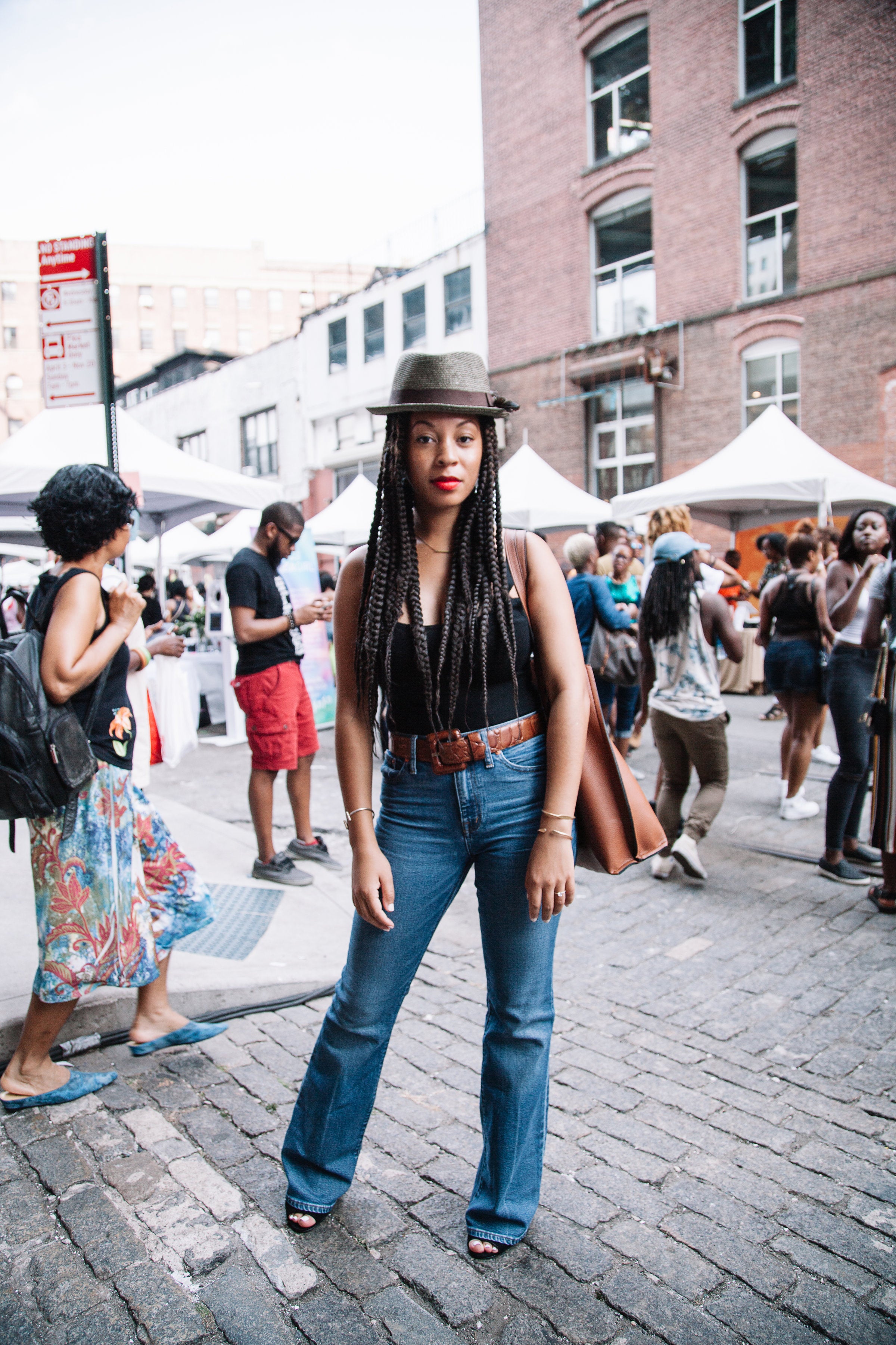 All the Dopest Looks at The Essence Street Style Block Party 
