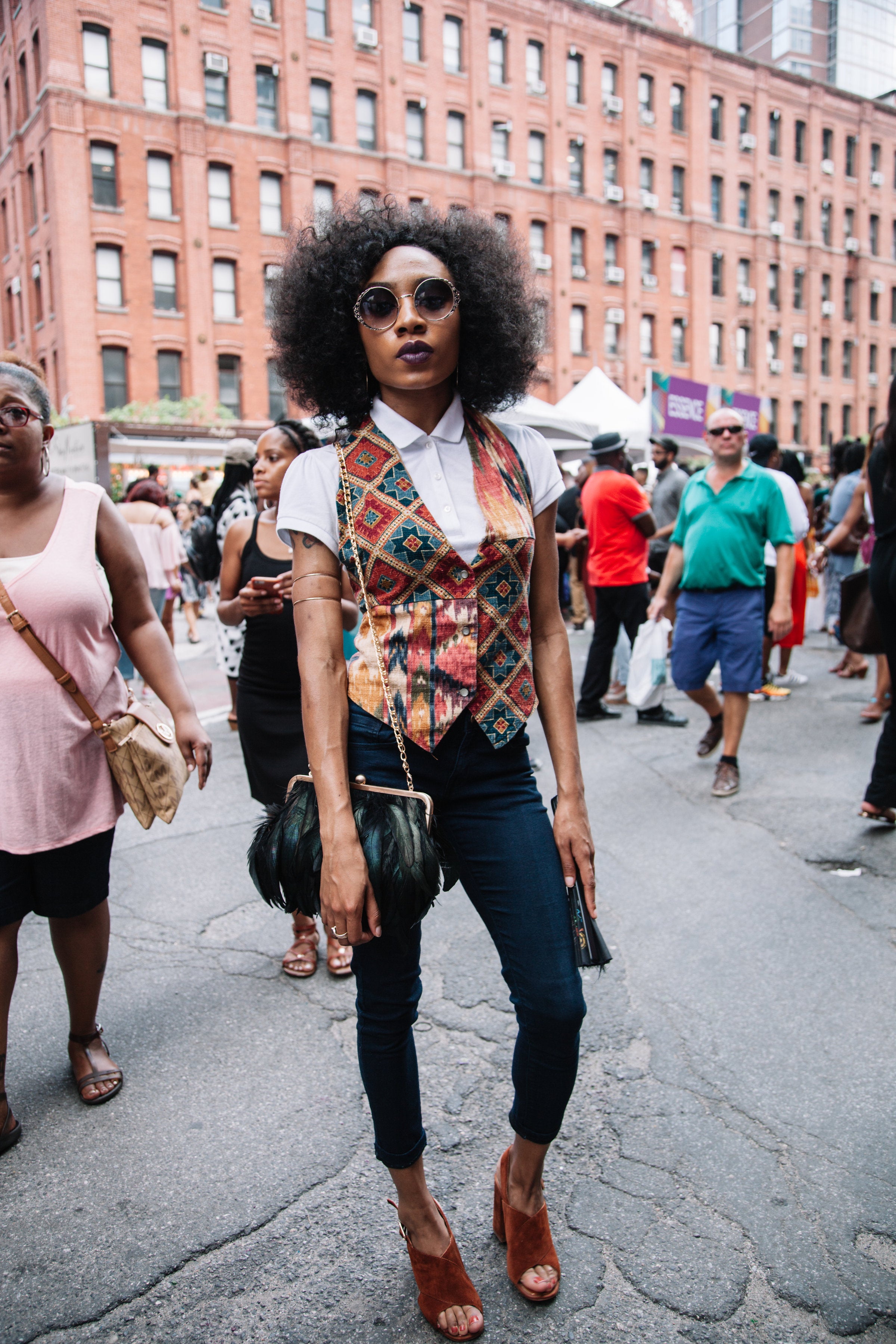 All the Dopest Looks at The Essence Street Style Block Party&nbsp;
