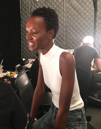 Herieth Paul Tells Us Her DIY Natural Hair Cocktail For The NYFW Runway