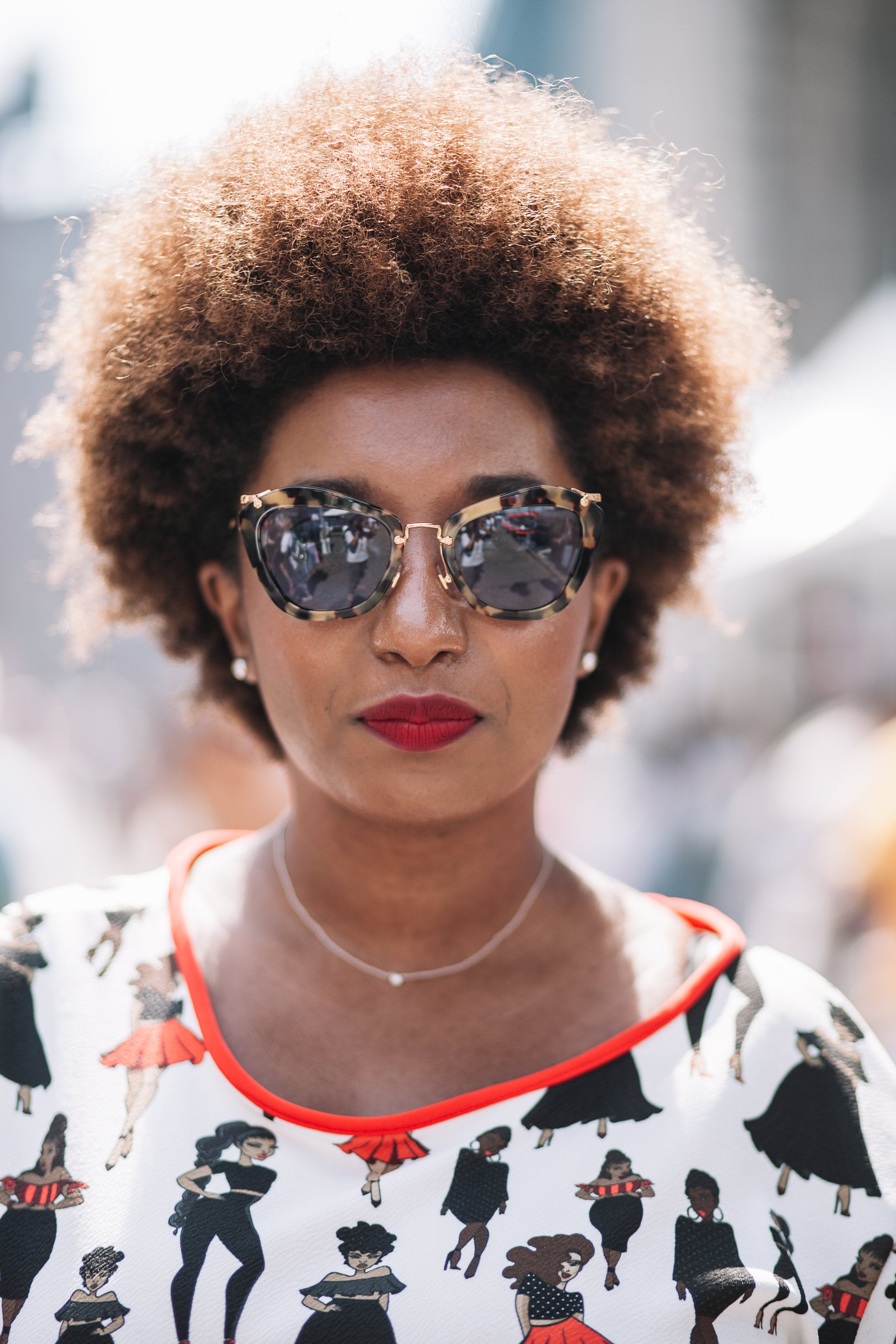The Most Stunning Hair and Beauty Looks From The ESSENCE Street Style Block Party
