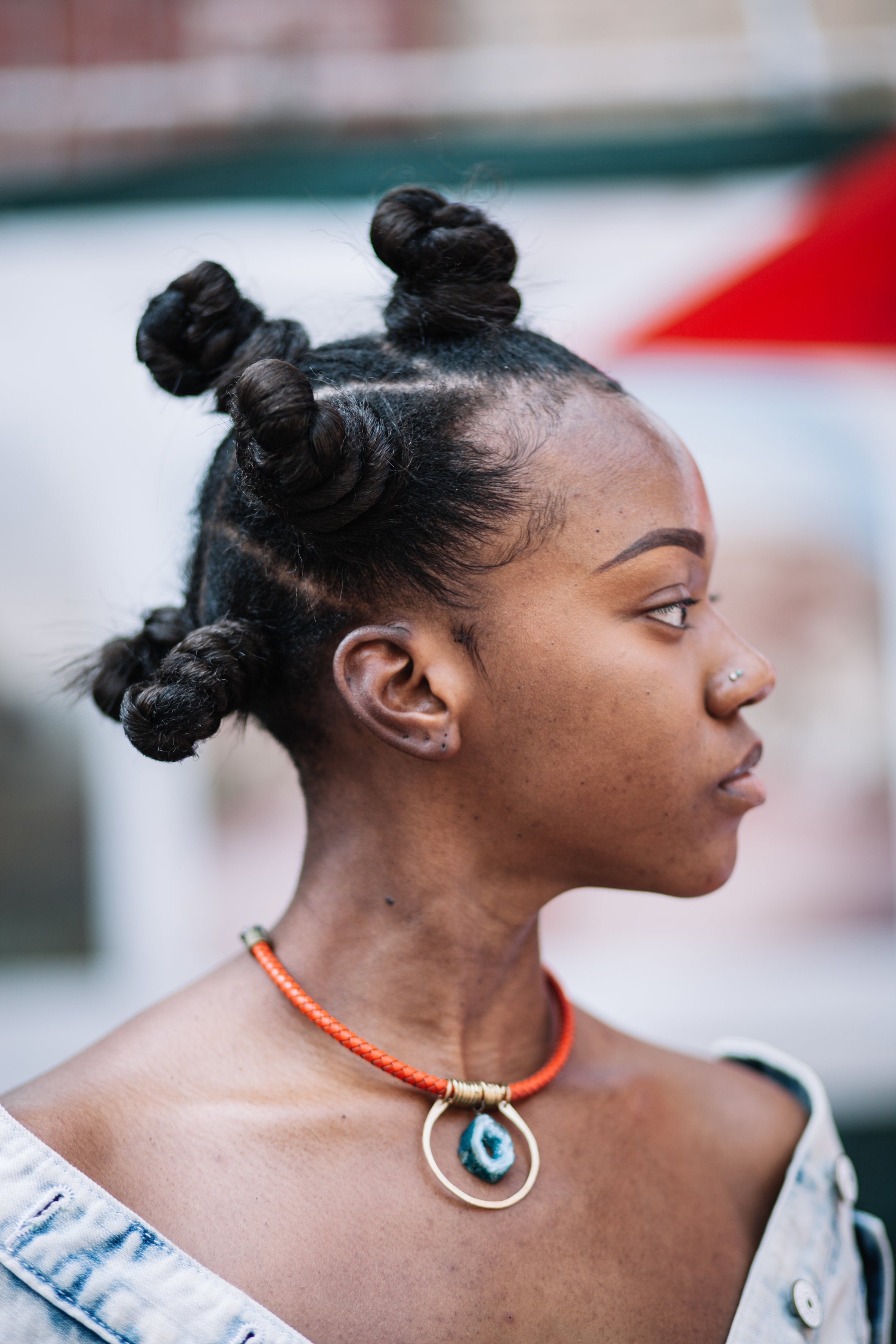 The Most Stunning Hair and Beauty Looks From The ESSENCE Street Style Block Party
