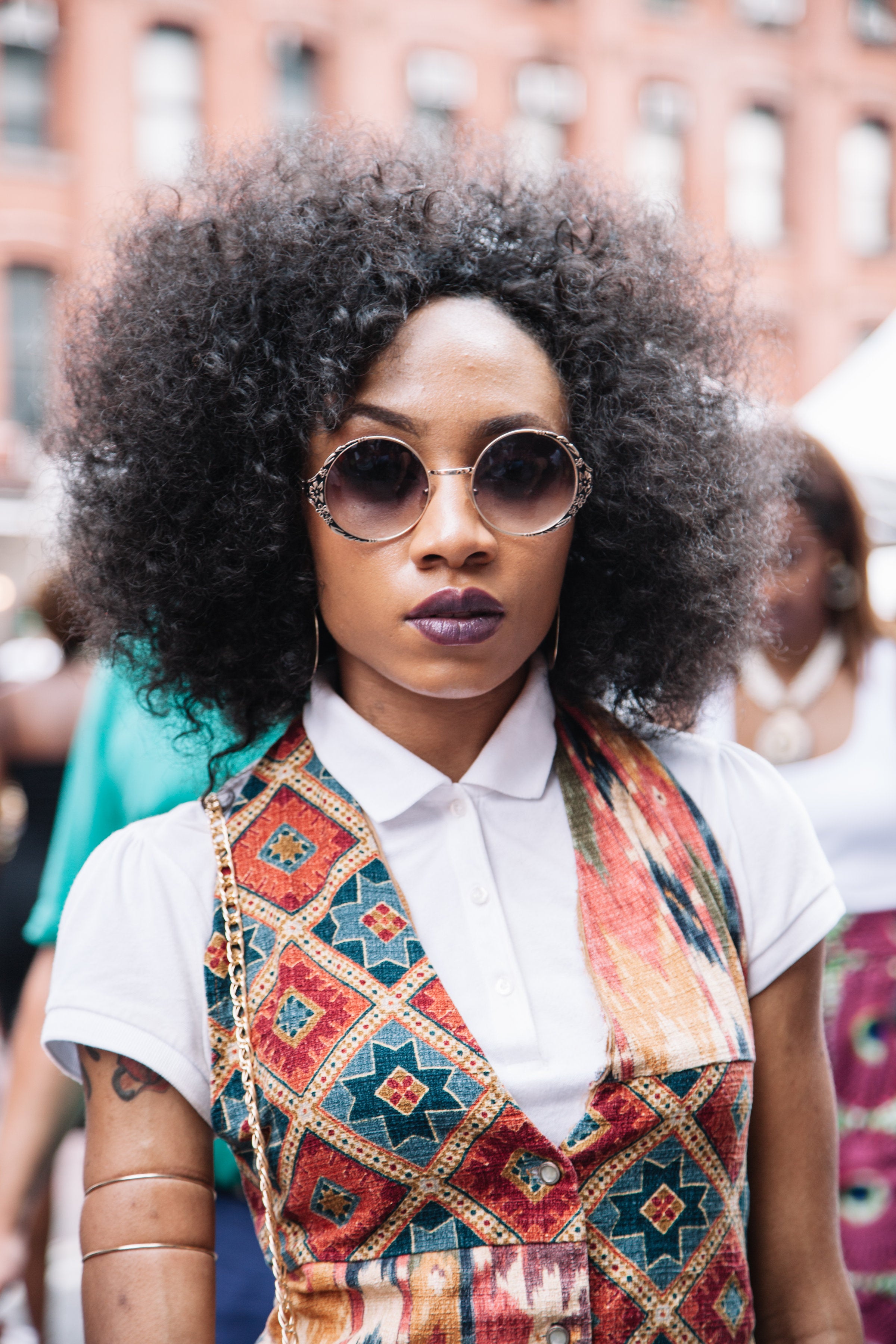 The Most Stunning Hair and Beauty Looks From The ESSENCE Street Style Block Party
