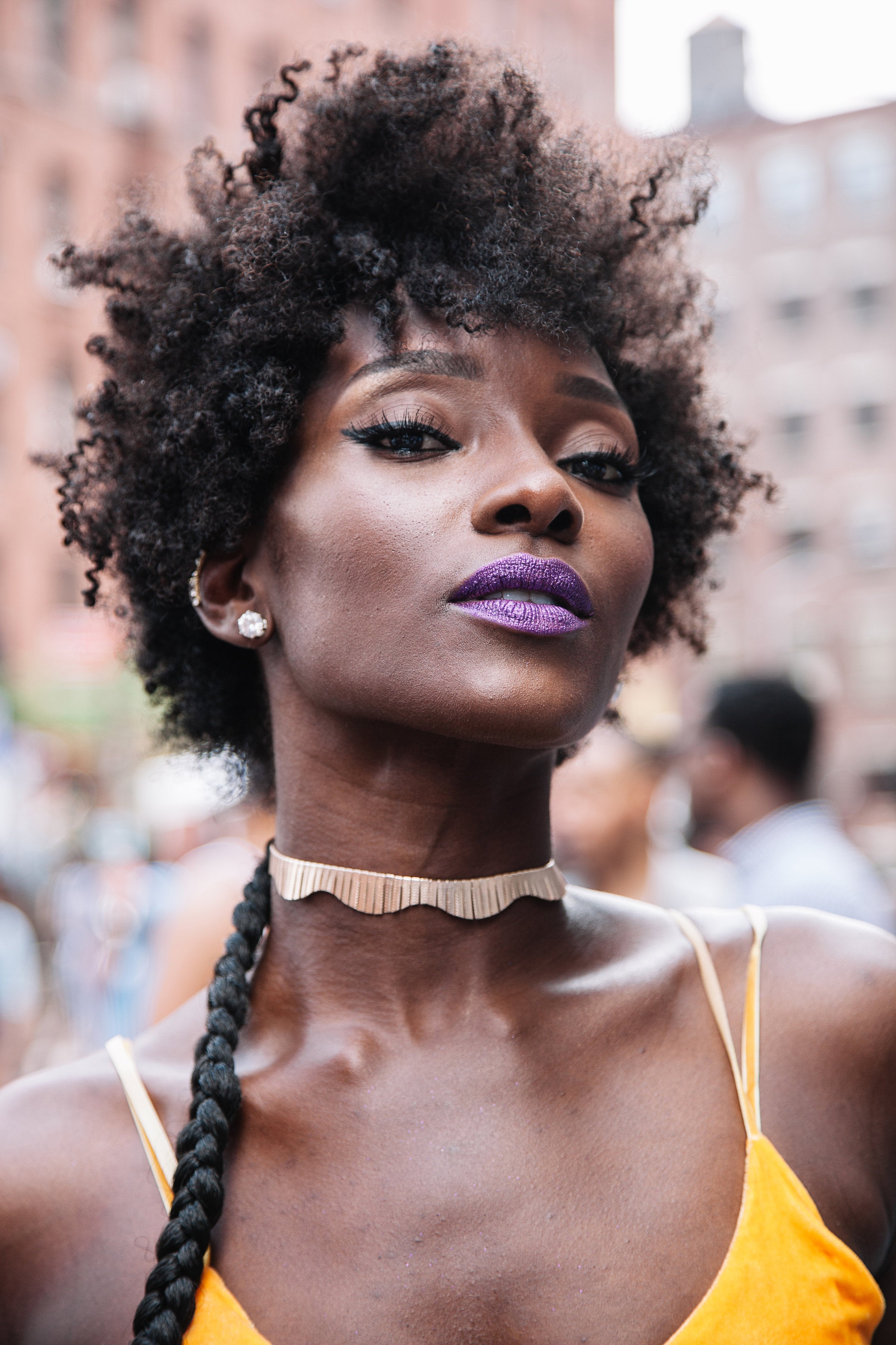 The Most Stunning Hair and Beauty Looks From The ESSENCE Street Style Block Party
