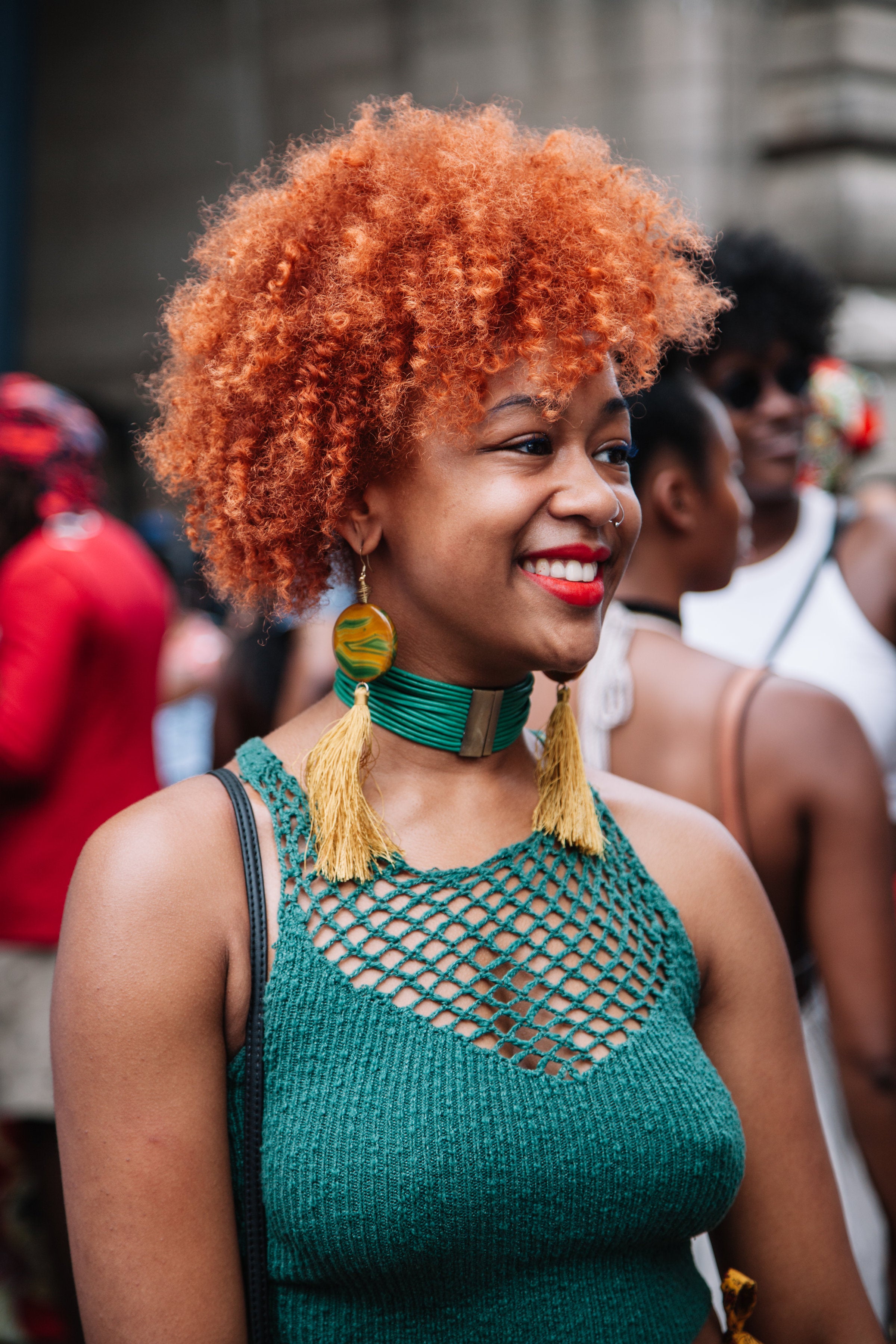 The Most Stunning Hair and Beauty Looks From The ESSENCE Street Style Block Party
