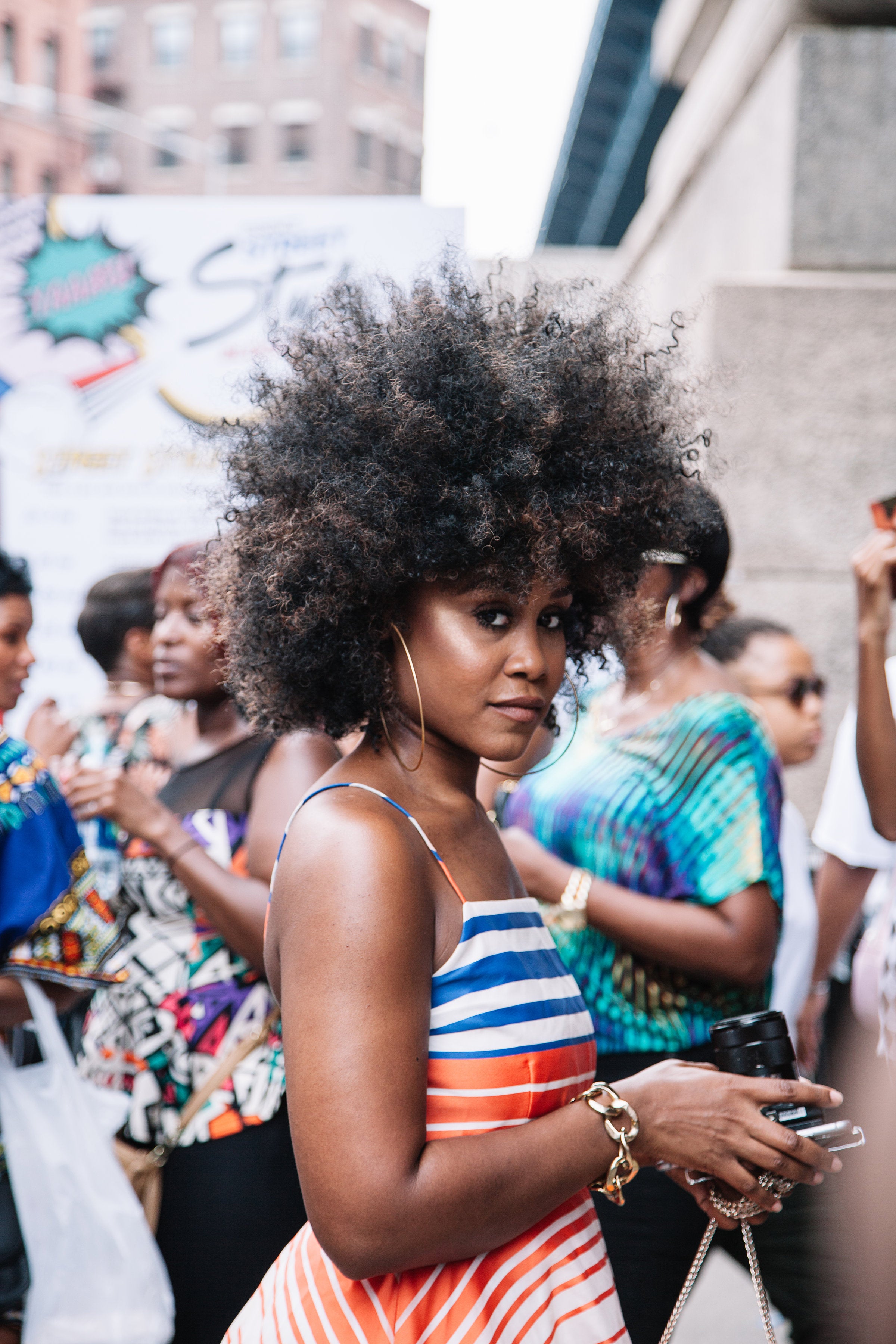 The Most Stunning Hair and Beauty Looks From The ESSENCE Street Style Block Party
