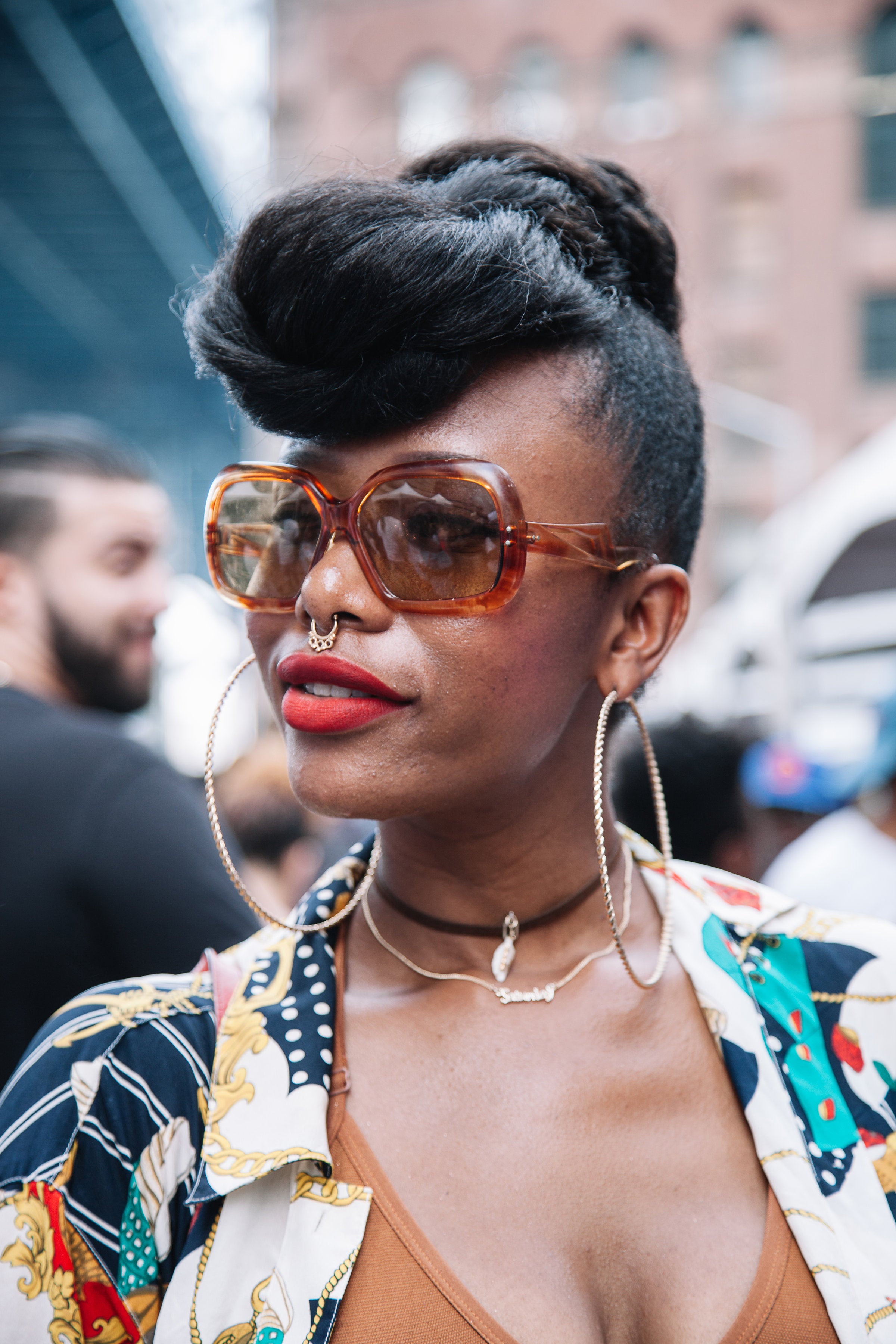 The Most Stunning Hair and Beauty Looks From The ESSENCE Street Style Block Party
