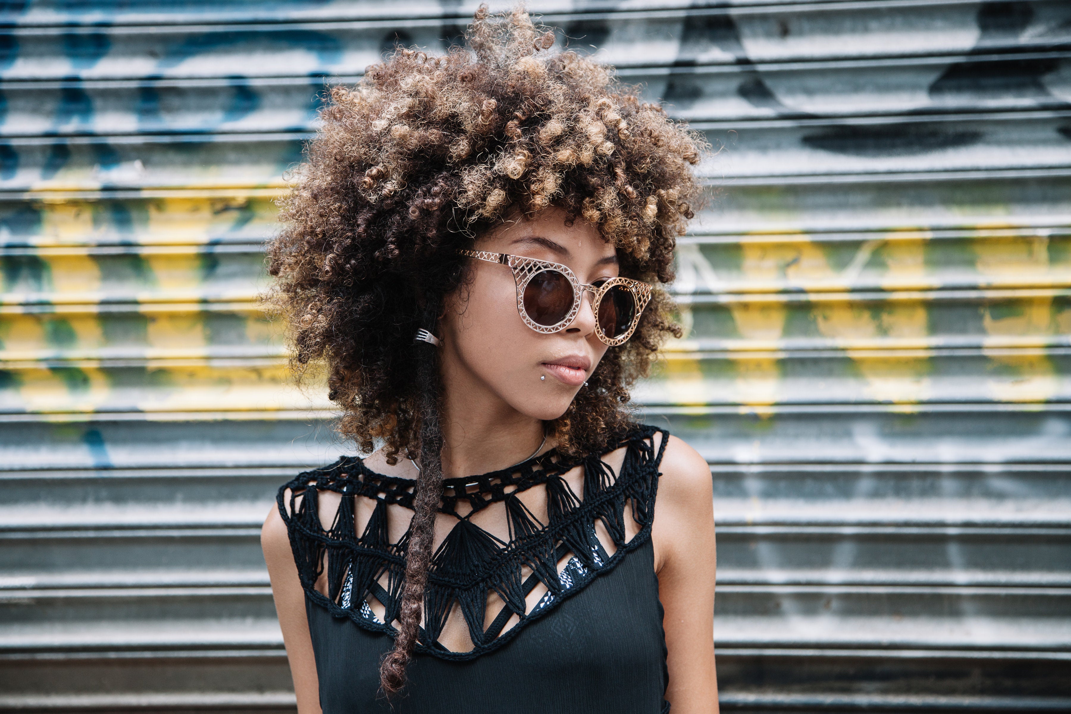 The Most Stunning Hair and Beauty Looks From The ESSENCE Street Style Block Party

