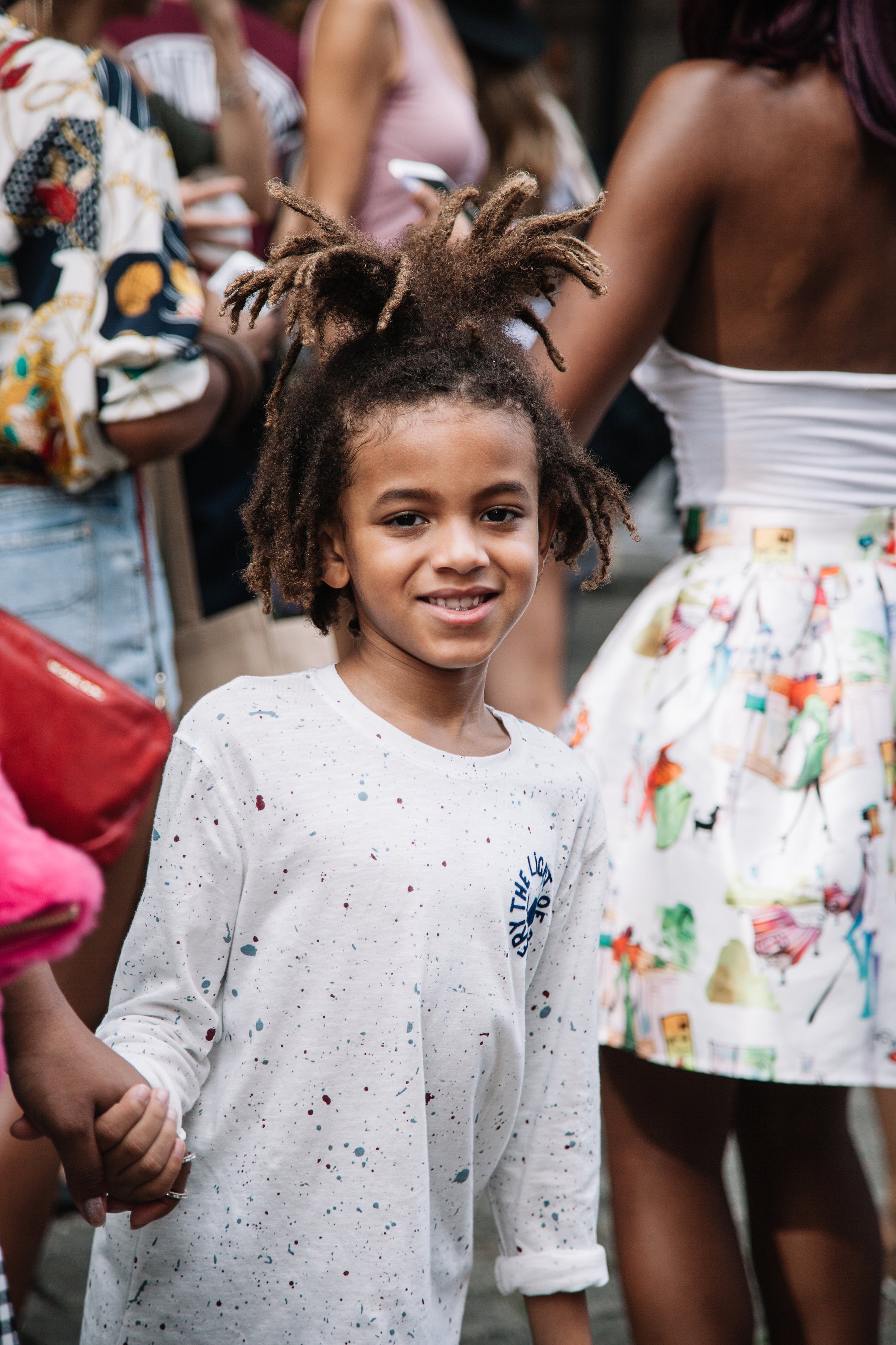 There Were So Many Stylish Kids at the ESSENCE Street Style Block Party

